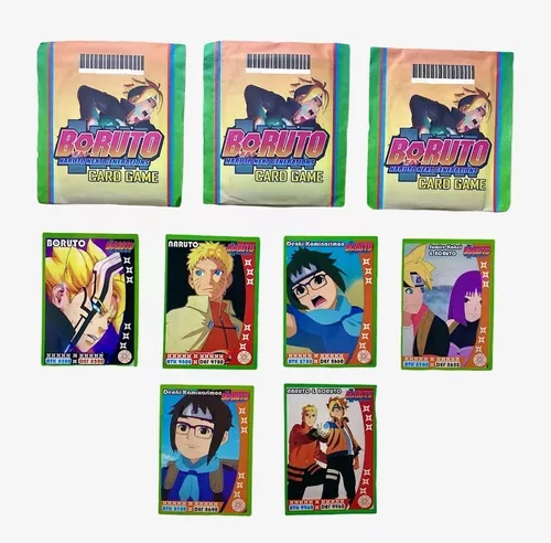 1.000 Cards Boruto = 250 Envelopes