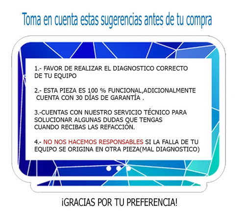 T-con Vios Tv4918 (Usado)