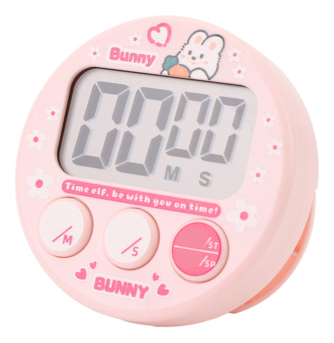 Temporizador De Cocina Digital Con Pantalla Lcd Compacta De