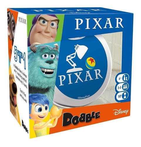 Zygomatic Dobble Pixar DOBPIX01ES Español