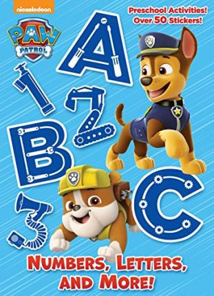 Libro Numbers, Letters, And More! (paw Patrol) - Golden B...
