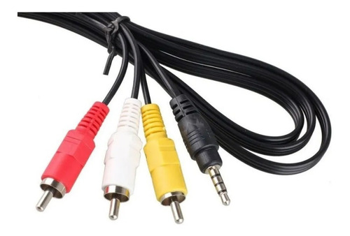 Cable Adaptador Mini Av De 3.5mm A 3 Rca Para Tv Tlc