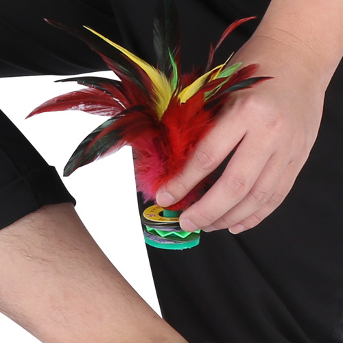 * Volante De Inércia Feather Foot Kick, 5 Unidades, 20 Cm
