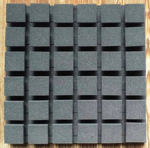 Espuma Acústica Tipo Varipanel En Relieve Kit 12pz