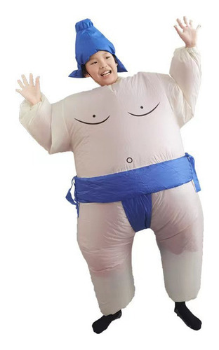 Traje Inflable De Sumo Big Fat Guy