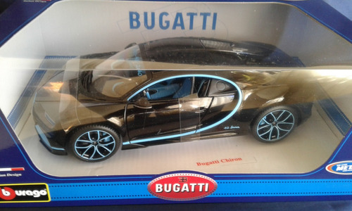 2017 Bugatti Chiron 42 Black Limited Edition 1/18, Nuevo¡¡