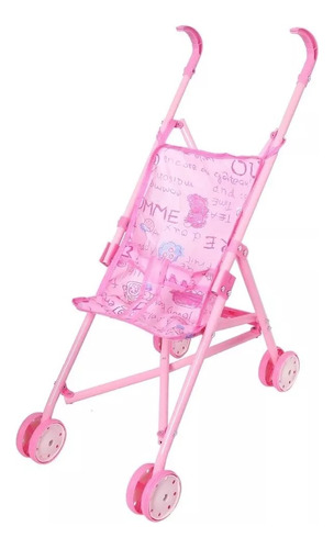 Carrito De Bebe Juguete Muñeca Cochecito Bebote Infantil