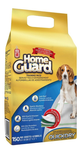 Sabanillas Training Pads Home Guard 150un 56x56 Cm Dog It