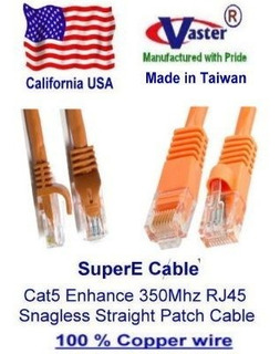 QualConnectTM Cat6 Gray Ethernet Patch Cable 5 ft Snagless//Molded Boot