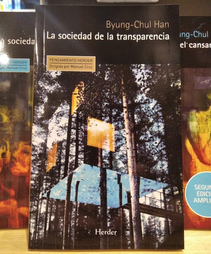 La Sociedad De La Transparencia - Byung-chul Han -ed. Herder