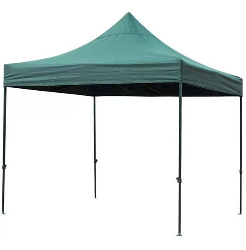 Toldo Plegable Lona Engomada Impermeable 2x2mts Verde