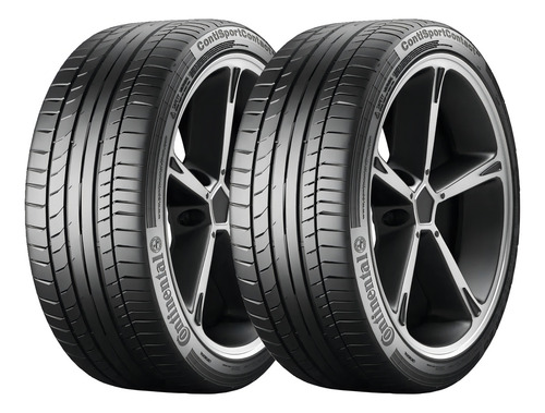 Kit de 2 pneus Continental Carro/Suv ContiSportContact 5P P 91