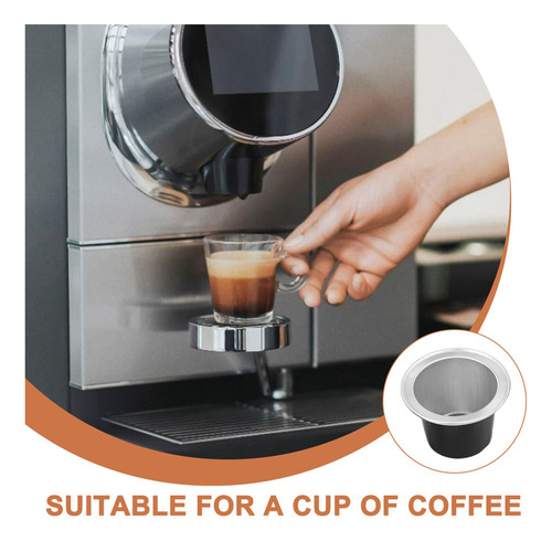 50sets Refillable Coffee Capsules Cup Disposable Coffee Caps