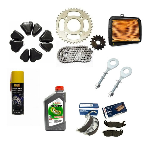 Kit Service Completo Honda Cg Titan 150 New Motos Coyote