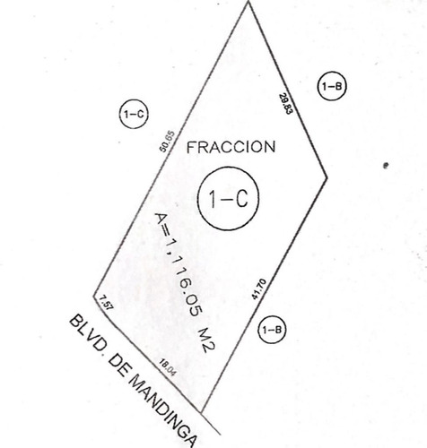 Imagen 6 de 6 de Terreno De 1,116 M2 En Venta En Playas Del Conchal. Riviera
