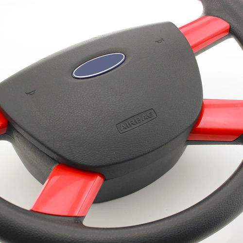 Set De Embellecedores De Volante Rojo Para Ford Focus 07-11