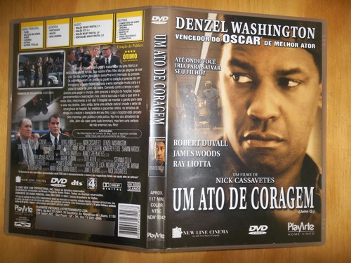 Dvd Um Ato De Coragem Denzel Washington