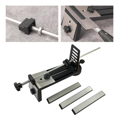 Afilador De Cuchillos, Ángulo Ajustable, Multifunción,