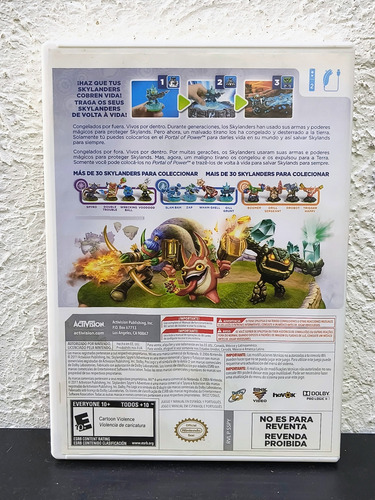 Skylanders Spyro's Adventure Nintendo Wii Completo Original (Usado)
