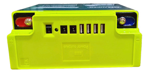 Batería Ciclo Profundo Qp Gel 12v 20ah X4 Usb Energía Solar