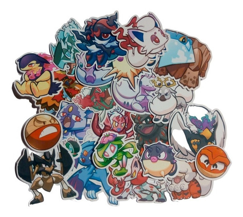 Set Stickers Pokemon Hisui / Pokemon Legends
