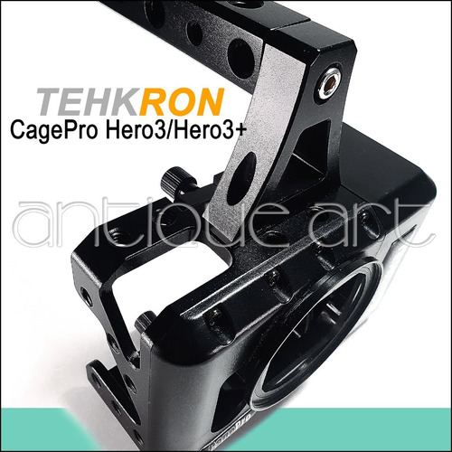 A64 Jaula Tehkron Gopro Hero 3 Hero 4 Top Handle Canon Lpe6 (Usado)