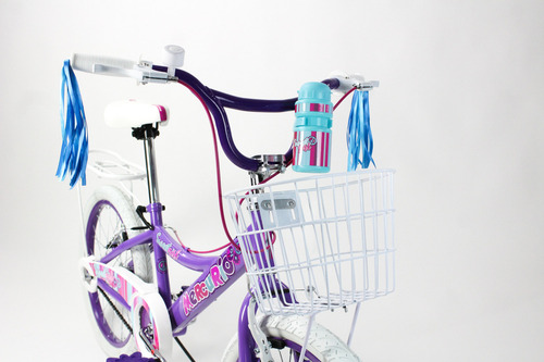 Bicicleta Infantil Sweet Girl 20´´ Blanco 1v. Color Púrpura Tamaño del cuadro Chico
