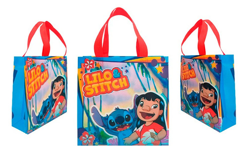 70 Bolsas Dulceros Reutilizables Lilo Y Stitch