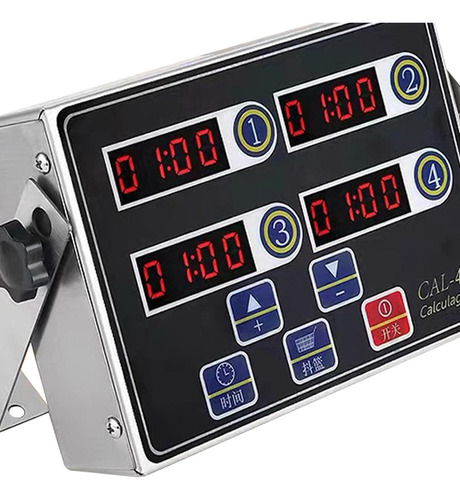 Didoo Temporizador De Cocina Digital Multicanal Con 4