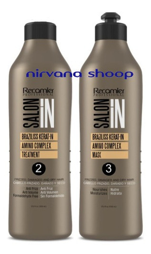 Keratina Recamier Sin Formol 200 Ml - mL a $250