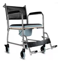 Comprar Silla De Transporte Con Ruedas Bacinilla Eleva Inodoro Baño