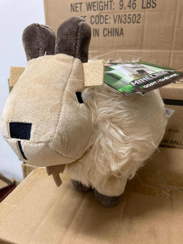 Peluche Chivo Goat Minecraft Mattel Mojang Studios