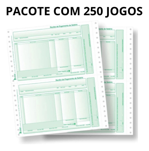 Formulário Contínuo Lab 04 Com Bloqueio 2v 250 Jogos Informs