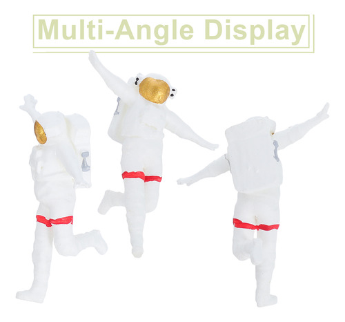 Figuras De Juguete De Miniastronautas: Figura De Resina De A