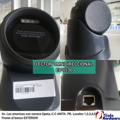 Imagen 1 de 1 de Lector Omnidireccional Ev-7130