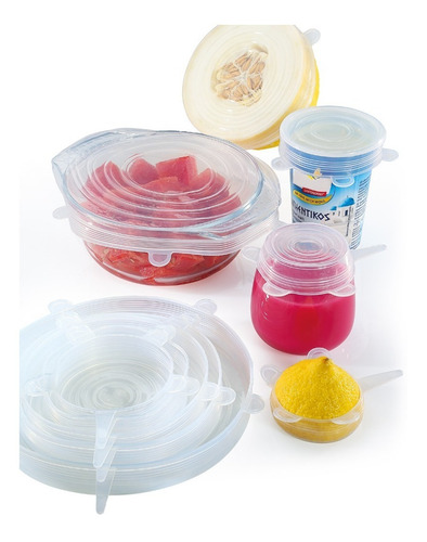 Küchenprofi 6 Tapas Elásticas Para Horno Y Congelador