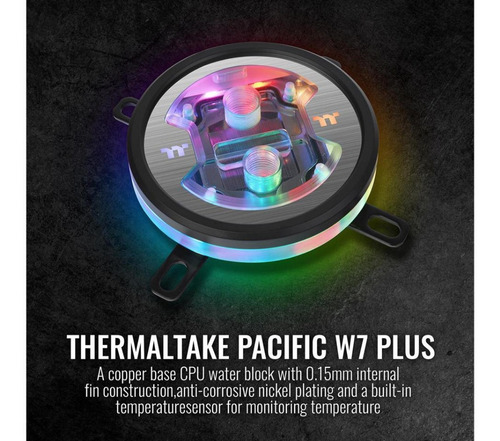 Thermaltake Bloco De Água Cpu Pacific W7 Plus Am4/intel