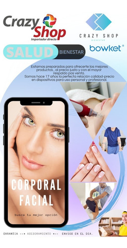Imagen 8 de 8 de Cepillo Limpiador Exfoliante Facial Y Corporal Manual Crazy