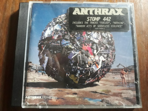 Anthrax - Stomp 442 - Importado Alemania 