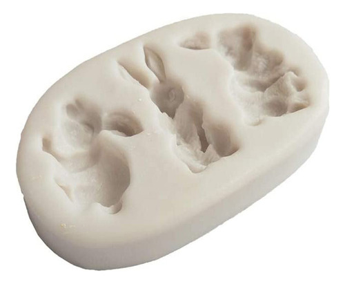 Molde De Silicona Para Hornear Pastel Y Chocolate Conejo 309