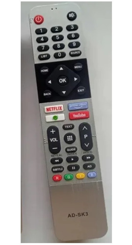 Control Remoto Tv Hyundai Smart Modelo: Nwz2020-32/nwx2020-5