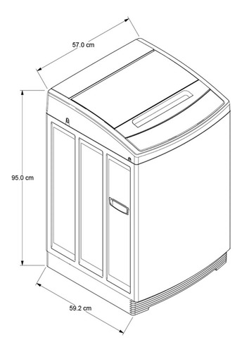 Lavadora Whirlpool 12 Kg Carga Superior Silver-wwi12ashls
