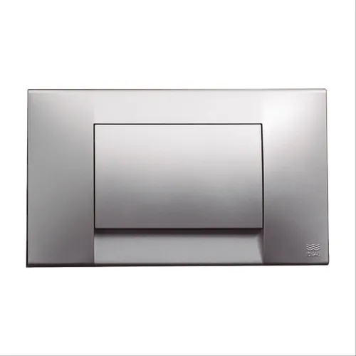Tecla Boton Descarga Univ Inodoro Suma Ideal Gris Metalizada