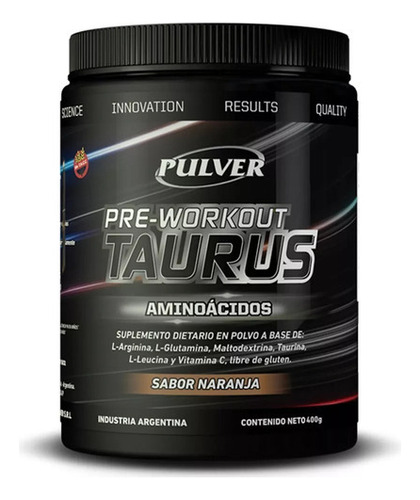Amino Taurus 400 Gr Pulver - Pre-workout (aminoacidos