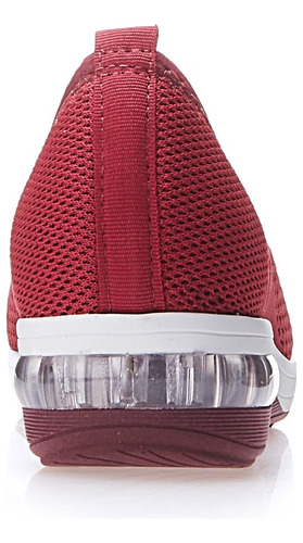 Tênis Feminino Knit Slip On Casual Modare