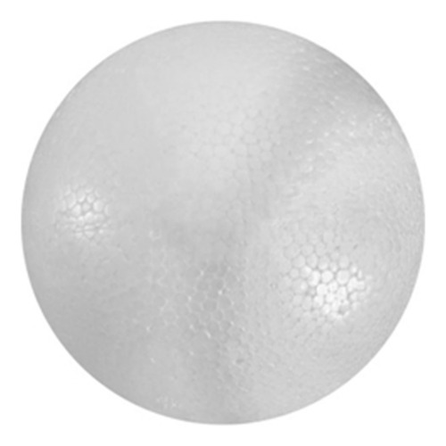 Kit De Bola Bolinha De Isopor 15mm 1,5cm Branca Maciça C/200