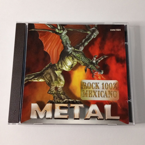 Metal Rock 100% Mexicano Somg Bestia Metálica Emtherot Cd