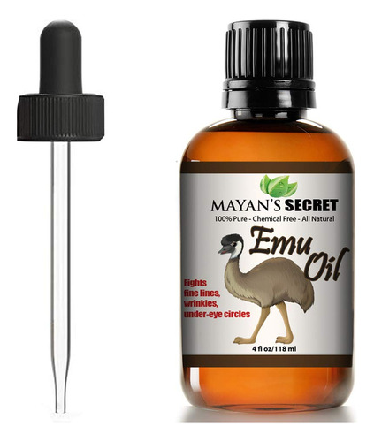 Mayan's Secret Aceite De Emu: Una Solucion 100% Pura Y Natur