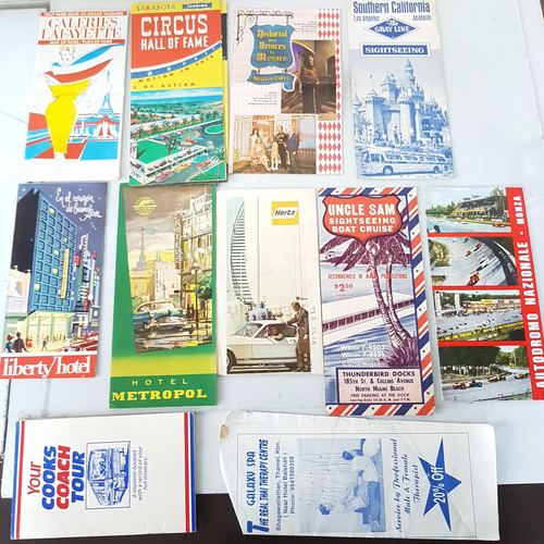 Lote 11 Lindas Publicidades E Propagandas Design Anos 50 60 (Usado)