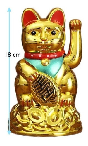 Imagen 2 de 5 de Gato Maneki Neko Buena Suerte Fortuna Dinero Japones Kawaii